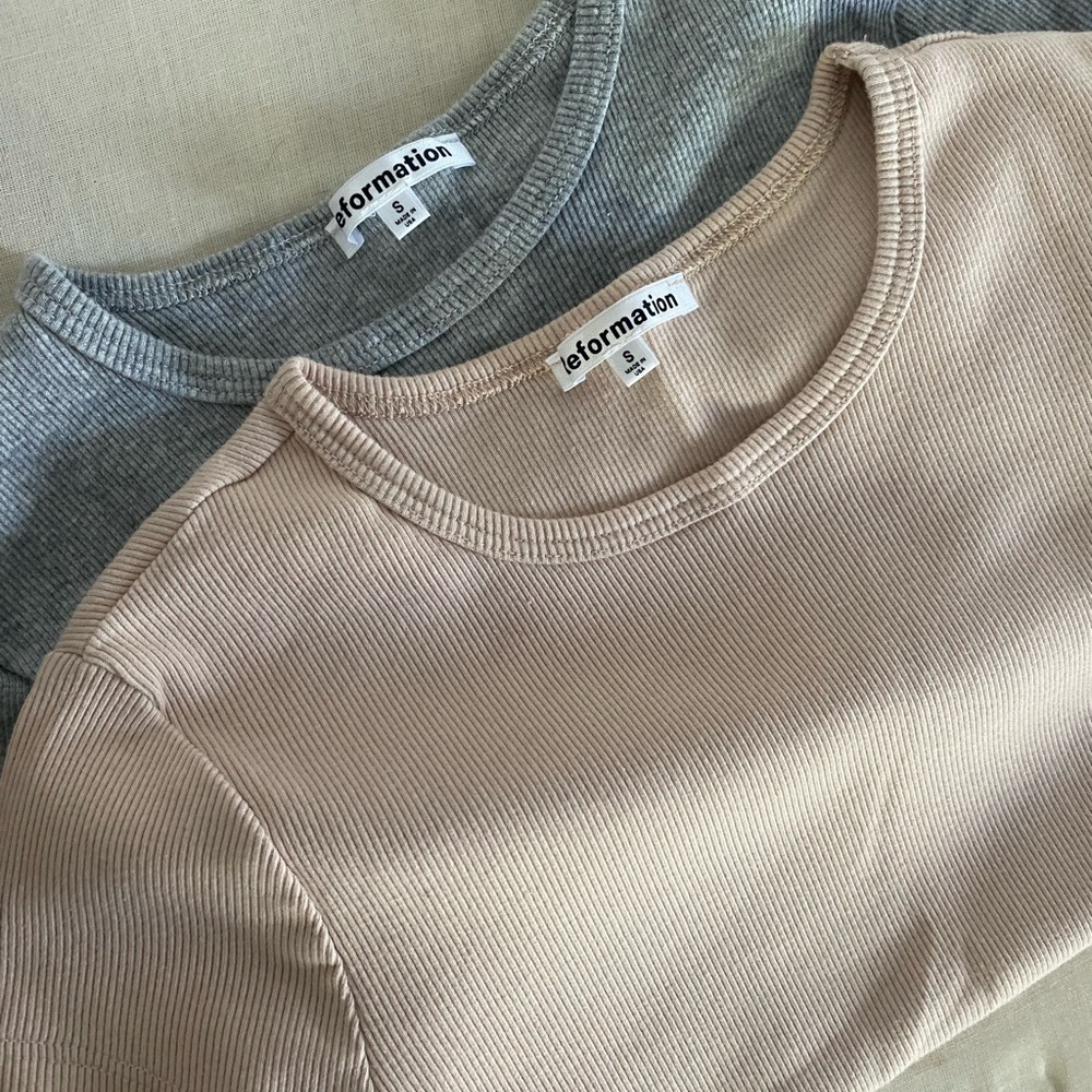 Reformation Muse tee bundle